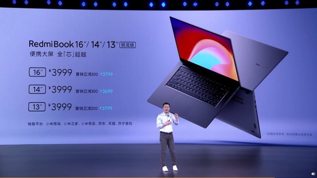 Xiaomi เปิดตัว RedmiBook 16″/14″/13″ รุ่นใหม่ ซีพียู AMD Ryzen 4000 Series