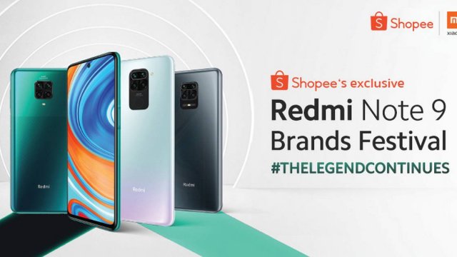 Shopee ร่วมเปิดตัว Redmi Note 9 ให้คุณเป็นเจ้าของก่อนใคร ในราคาพิเศษเพียง 4,999 บาท!