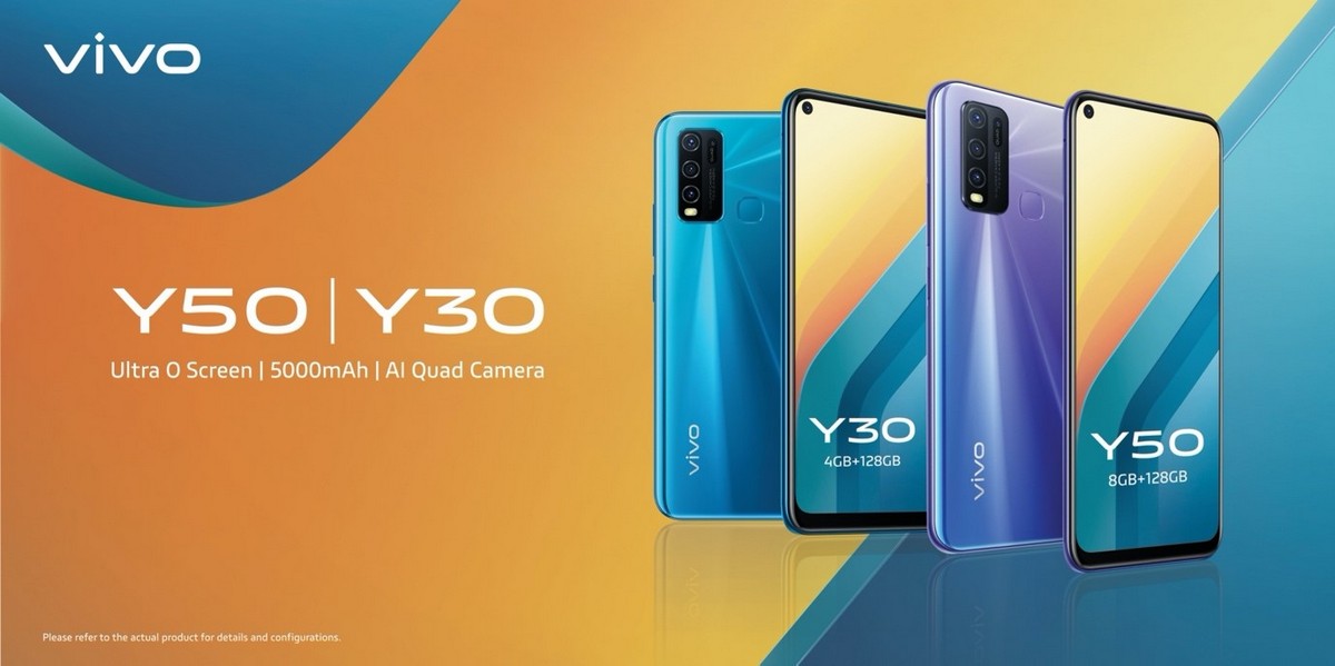 Vivo Y50 and Vivo Y30