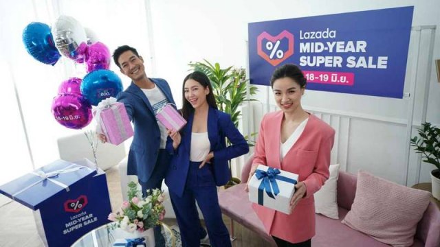 ลาซาด้า จัดแคมเปญช้อปจุใจลดใหญ่กลางปี ‘Lazada Mid-Year Super Sale’ 18 – 19 มิ.ย.นี้