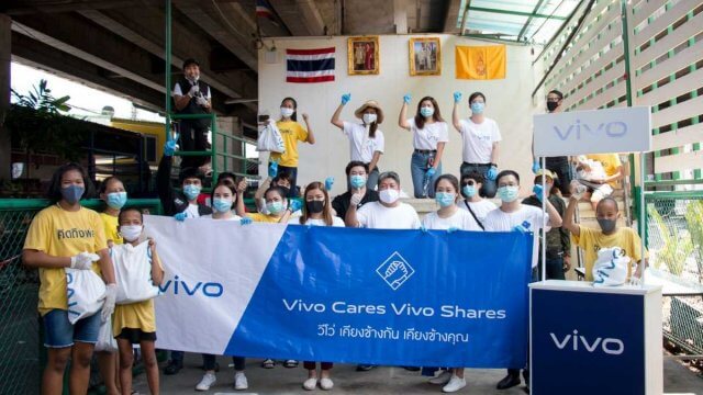 Vivo จัดกิจกรรมเพื่อสังคม Vivo Cares Vivo Shares เคียงข้างกัน เคียงข้างคุณ