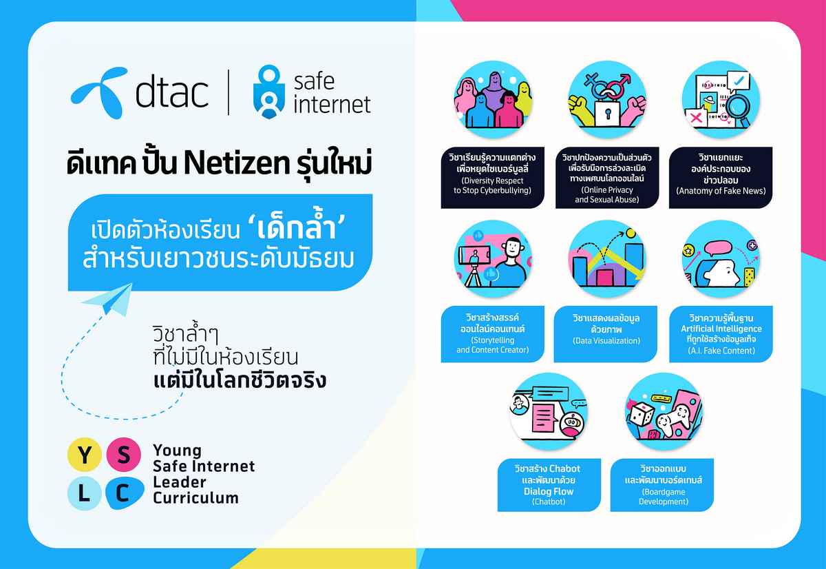 dtac launches online learning camp