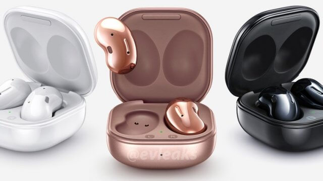 ลือ Galaxy Buds Live หูฟังรูปถั่วมาด้วยกัน 3 สี เปิดตัวเดือนกรกฎาคม