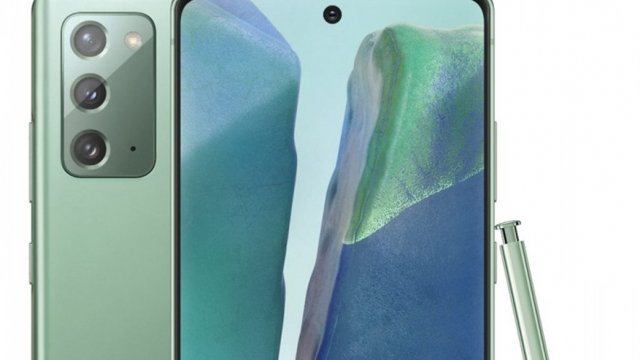 นี้ก็สวย! เผยภาพเครื่อง Samsung Galaxy Note20 สีเขียว (Mystic Green)