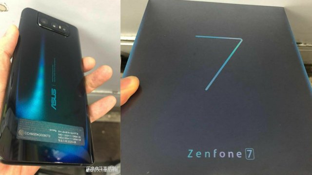 หลุดภาพเครื่องจริง ASUS ZenFone 7 มีกล้องแบบพลิกขึ้นเหมือน ZenFone 6 รุ่นก่อนหน้า