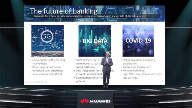 HUAWEI จัดสัมนา “5G ปลดปล่อยพลังแห่งข้อมูล ขับเคลื่อนสู่โลกแห่งธุรกรรมอัจฉริยะ”