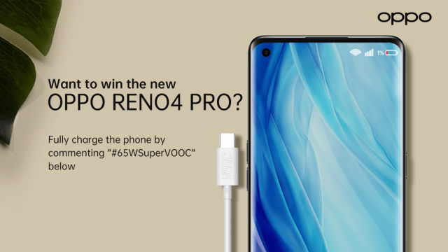 เปิดตัว OPPO Reno4 Pro เวอร์ชั่นสากล ชิป SD720G, จอ AMOLED 6.5 นิ้ว 90Hz พร้อมชาร์จไว 65W