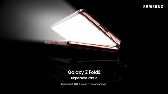 Samsung เตรียมจัดงาน Unpacked Part 2 ให้ Galaxy Z Fold2 วันที่ 1 ก.ย.นี้