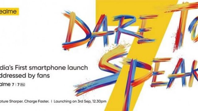 คอนเฟิร์ม Realme 7 / 7 Pro เปิดตัวที่อินเดีย 3 กันยายนนี้