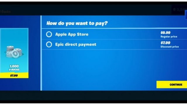 Apple ลบ Fortnite จาก App Store หลังละเมิดข้อตกลง