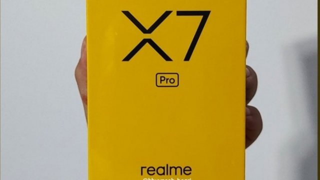 หลุดแพ็คเกจ Realme X7 Pro พร้อมสเปคและราคาขายในจีน