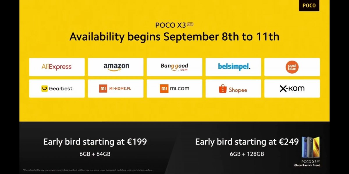 POCO X3 NFC