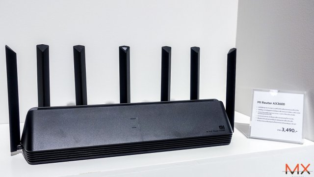 เปิดราคาไทย Mi AIoT Router AX3600 เราเตอร์ Wi-Fi 6 แห่งยุคสมาร์ทโฮม เคาะที่ 3,490 บาท