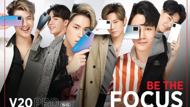 Vivo ดึง 6 หนุ่มขวัญใจซีรีส์วายถ่ายทอดความล้ำฟีเจอร์เด่นบน Vivo V20 Pro 5G