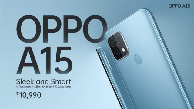 เปิดตัว OPPO A15 ชิป Helio P35 และแบตฯ 4230mAh