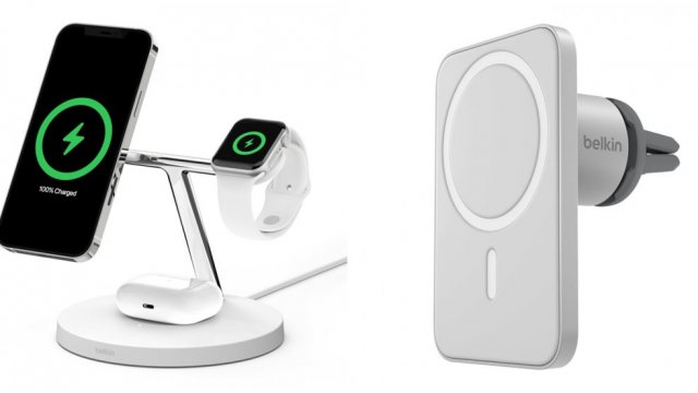 Belkin เผยโฉมอุปกรณ์เสริมที่รองรับ MagSafe ของ Apple