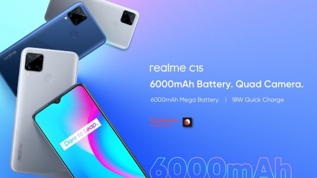 เปิดตัว Realme C15 Qualcomm Edition ยัดชิป Snapdragon 460