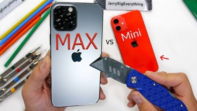 ชมคลิปทดสอบ iPhone 12 Pro Max และ 12 mini จะทนสู้มือหรือไม่
