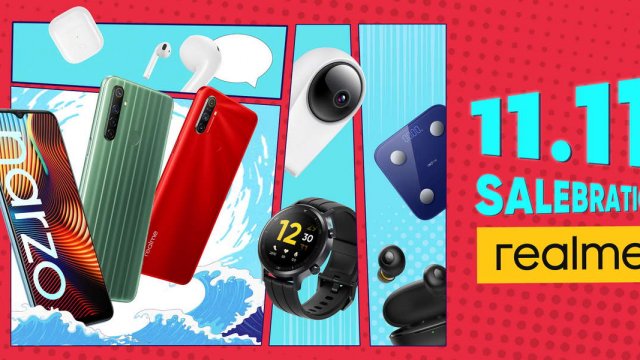 realme ประกาศความสำเร็จจากแคมเปญ 11.11 SALEBRATION ด้วยยอดขายที่เติบโตทะลุกว่า 123%
