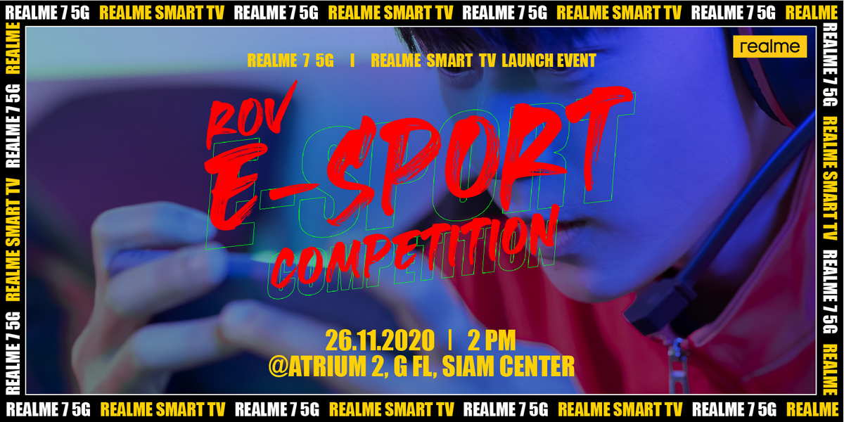 realme 7 5G & realme Smart TV Launch Event