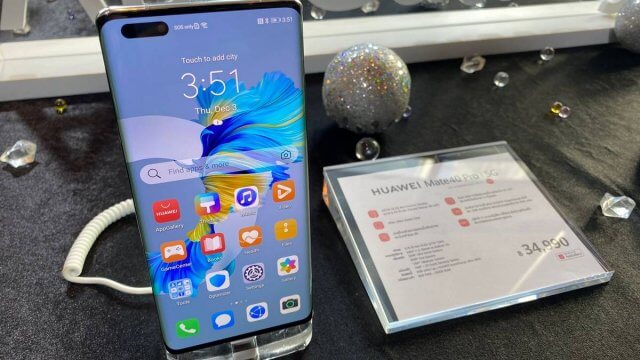 HUAWEI เปิดตัว Mate40 Pro 5G ในไทย ราคาพ่วงโปรเริ่มต้น 14,990 บาท ของแถมคุ้ม