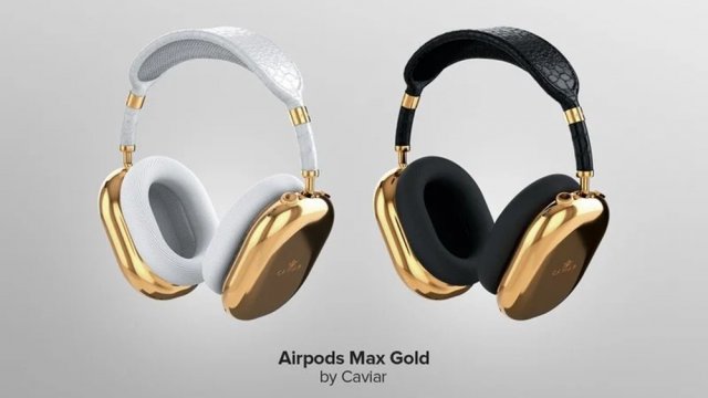 ไปให้สุด! เผยโฉมหูฟัง Apple AirPods Max ชุบทองกับราคา 3.2 ล้านบาท