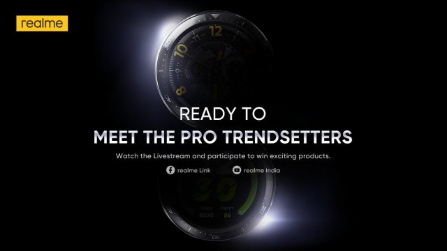 Realme หยอดทีเซอร์ Watch S Pro พร้อมโชว์ภาพเครื่องจริง