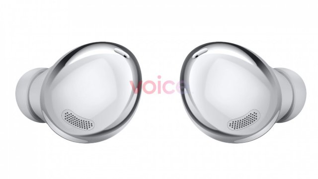 เผยภาพหูฟัง TWS ใหม่ Samsung Galaxy Buds Pro สีเงิน