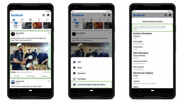 Facebook พัฒนาฟีเจอร์ AAT ให้ล้ำไปอีกขั้น เพื่อช่วยเหลือผู้พิการทางสายตา
