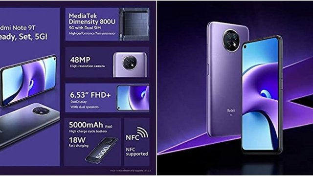เผยสเปค Redmi Note 9T พร้อมราคาในฝั่งยุโรป เปิดที่ 8,4xx บาท