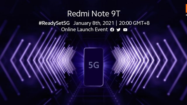 5G ราคาเบามาแล้ว! Xiaomi ประกาศเตรียมเปิดตัว Redmi Note 9T วันที่ 8 ม.ค. นี้