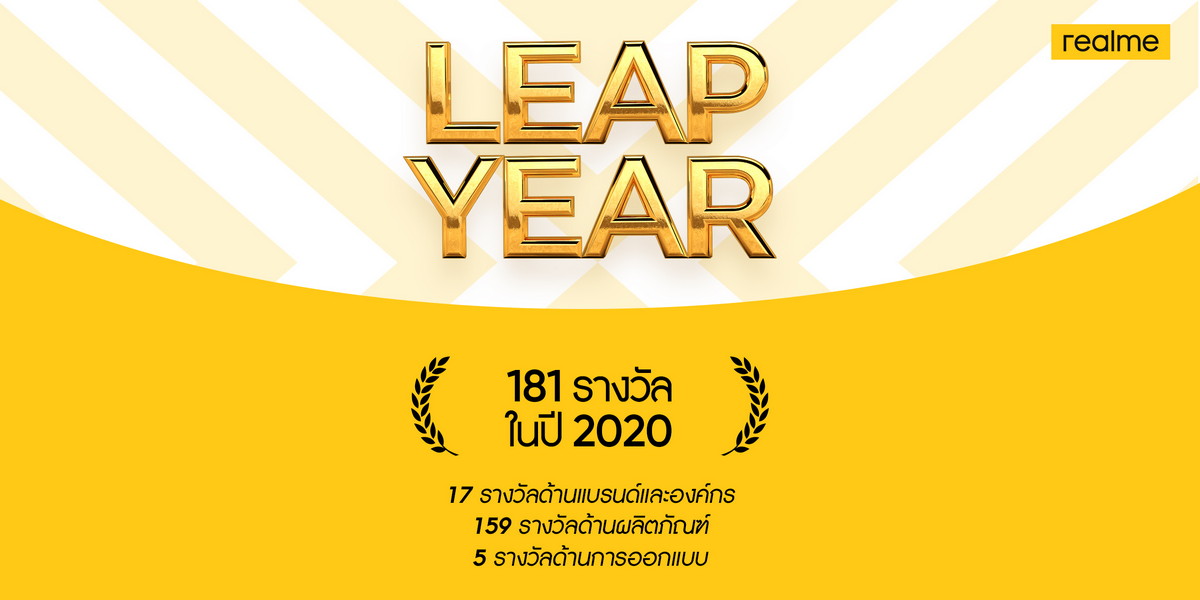 realme LEAP YEAR award 2020