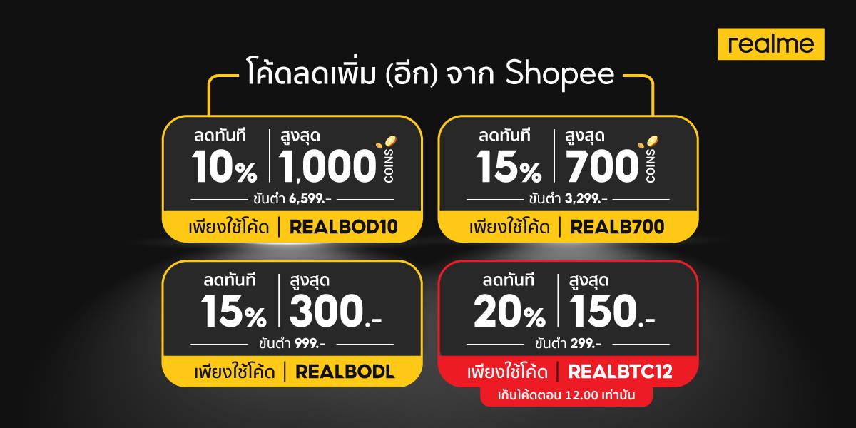 realme, Shopee