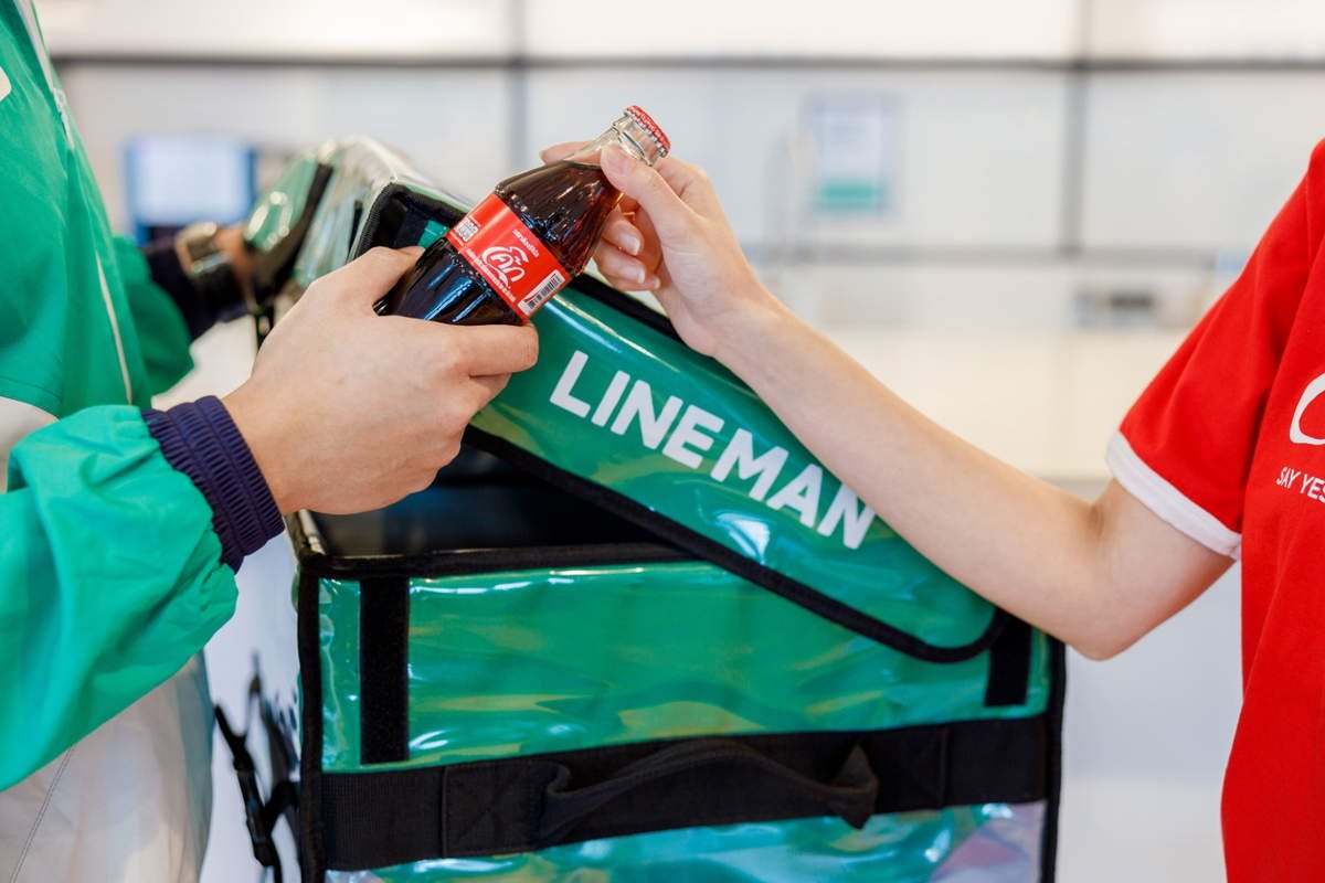 LINE MAN Wongnai, Coke