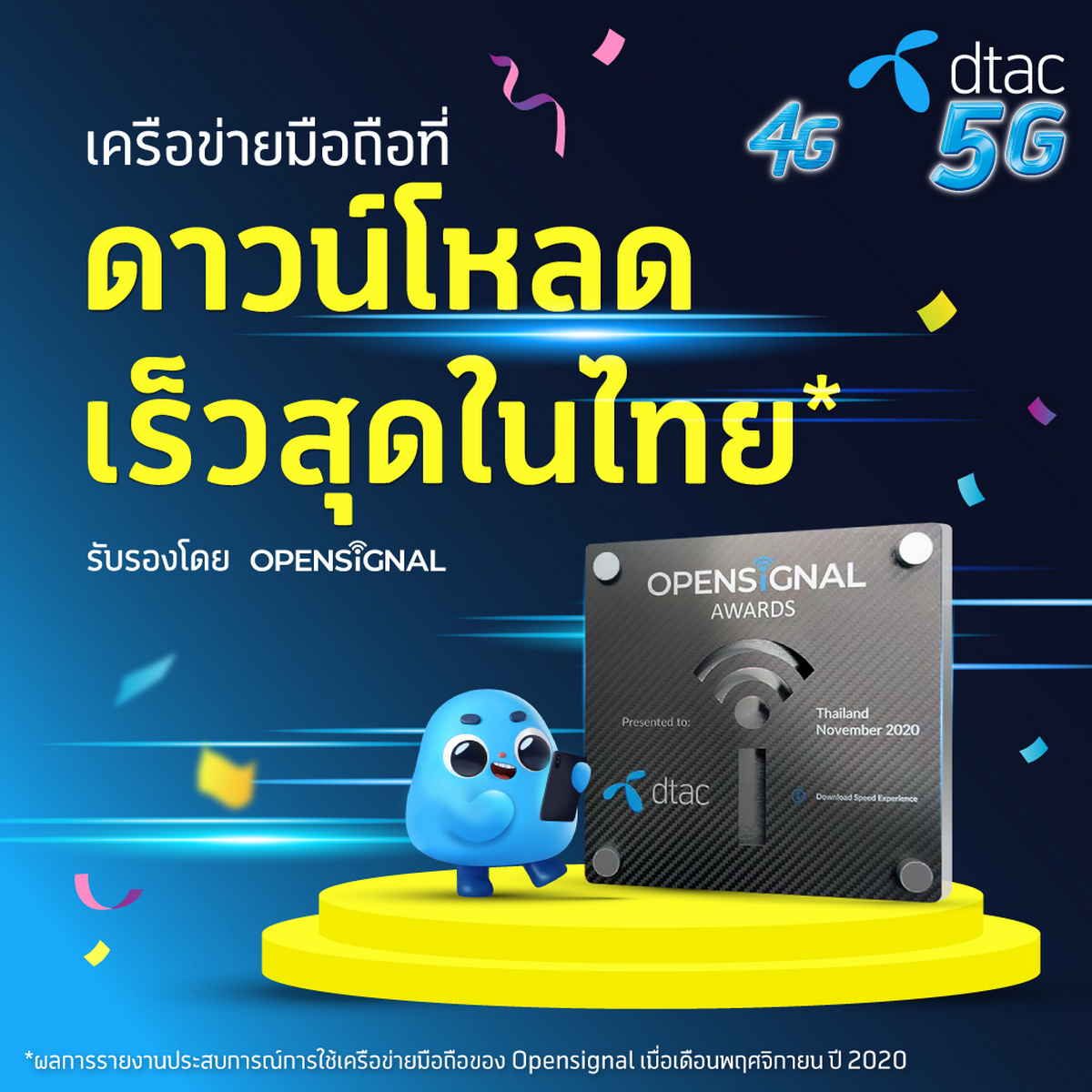dtac, Opensignal