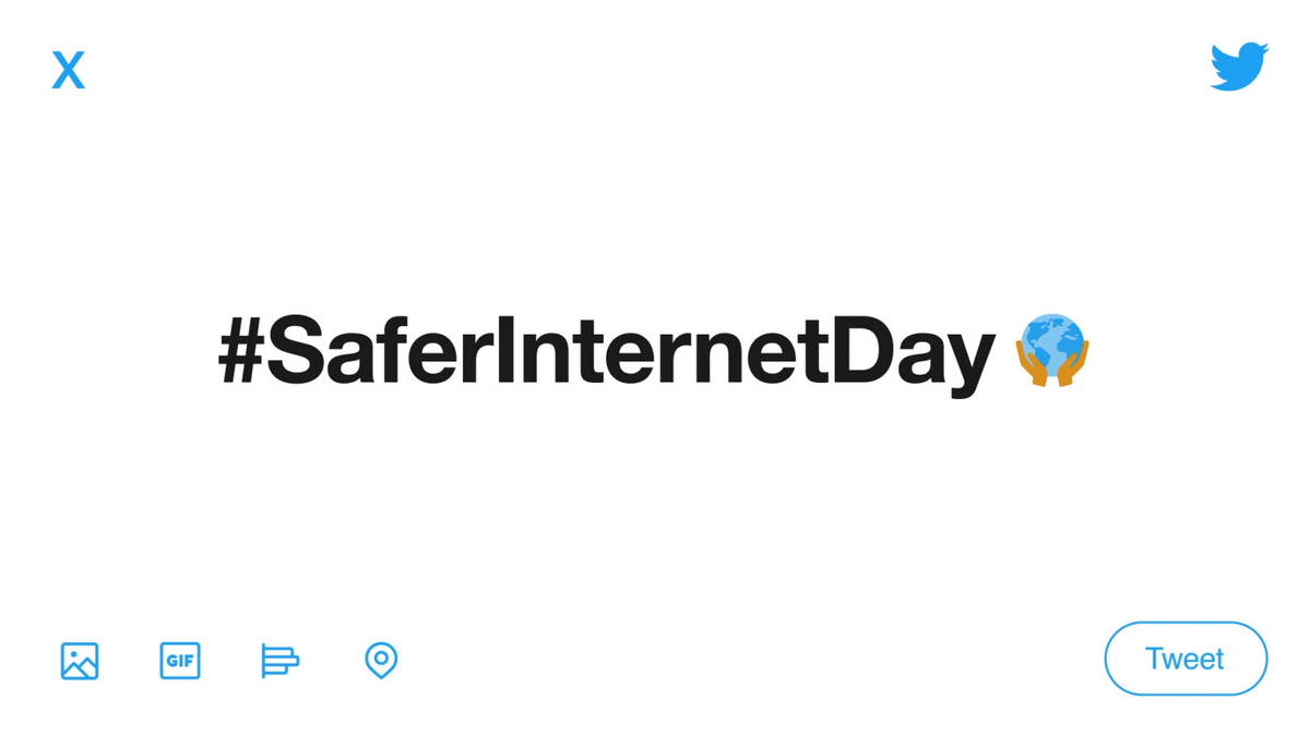 Twitter #วันการใช้อินเทอร์เน็ตที่ปลอดภัยขึ้น #SaferInternetDay
