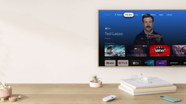 เรารักกัน Google TV อ้าแขนรับเปิดช่องเพิ่มบริการ Apple TV ในโทรทัศน์รุ่นใหม่ๆ