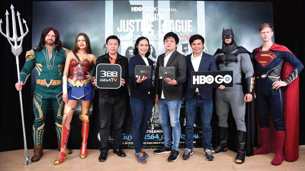 3BB GIGATV, Zack Snyder's Justice League