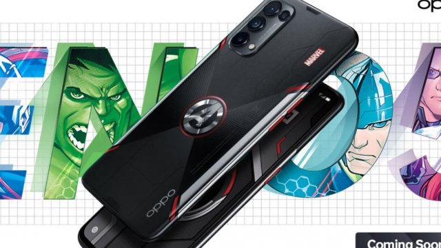 OPPO เปิดตัว Reno5 4G รุ่นพิเศษ Marvel Edition เริ่มขายที่ อินโดฯ 15 มี.ค. นี้