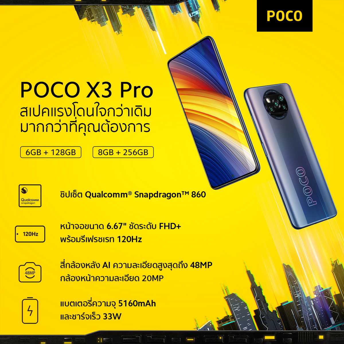 POCO F3, POCO X3 Pro