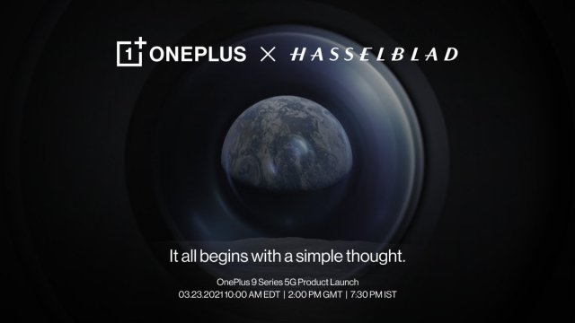 OnePlus x Hasselblad จับมือกันพัฒนากล้องสำหรับ OnePlus 9 Series พร้อมเปิดตัว 23 มี.ค.นี้