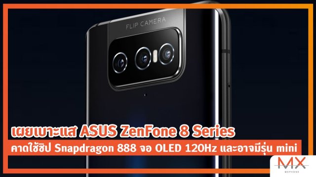 เผยเบาะแส ASUS ZenFone 8 Series คาดใช้ชิป Snapdragon 888 จอ OLED 120Hz และอาจมีรุ่น mini