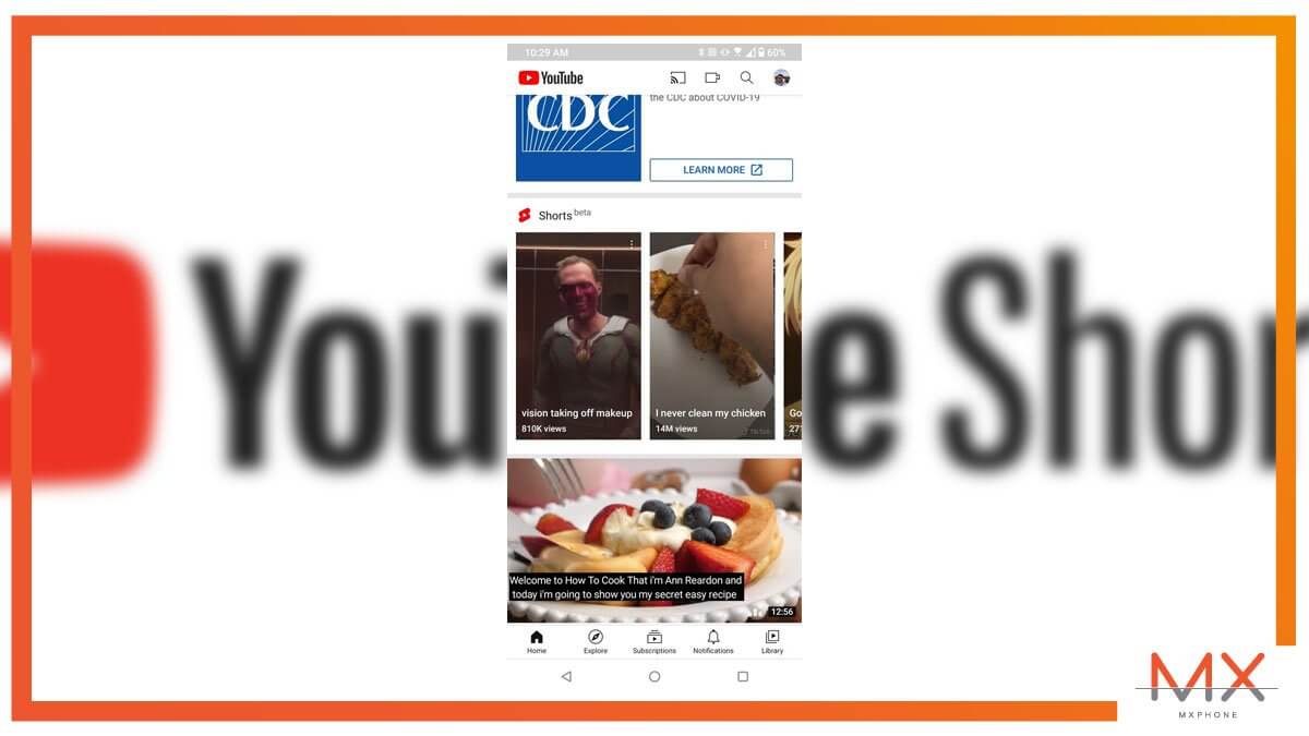 YouTube Shorts
