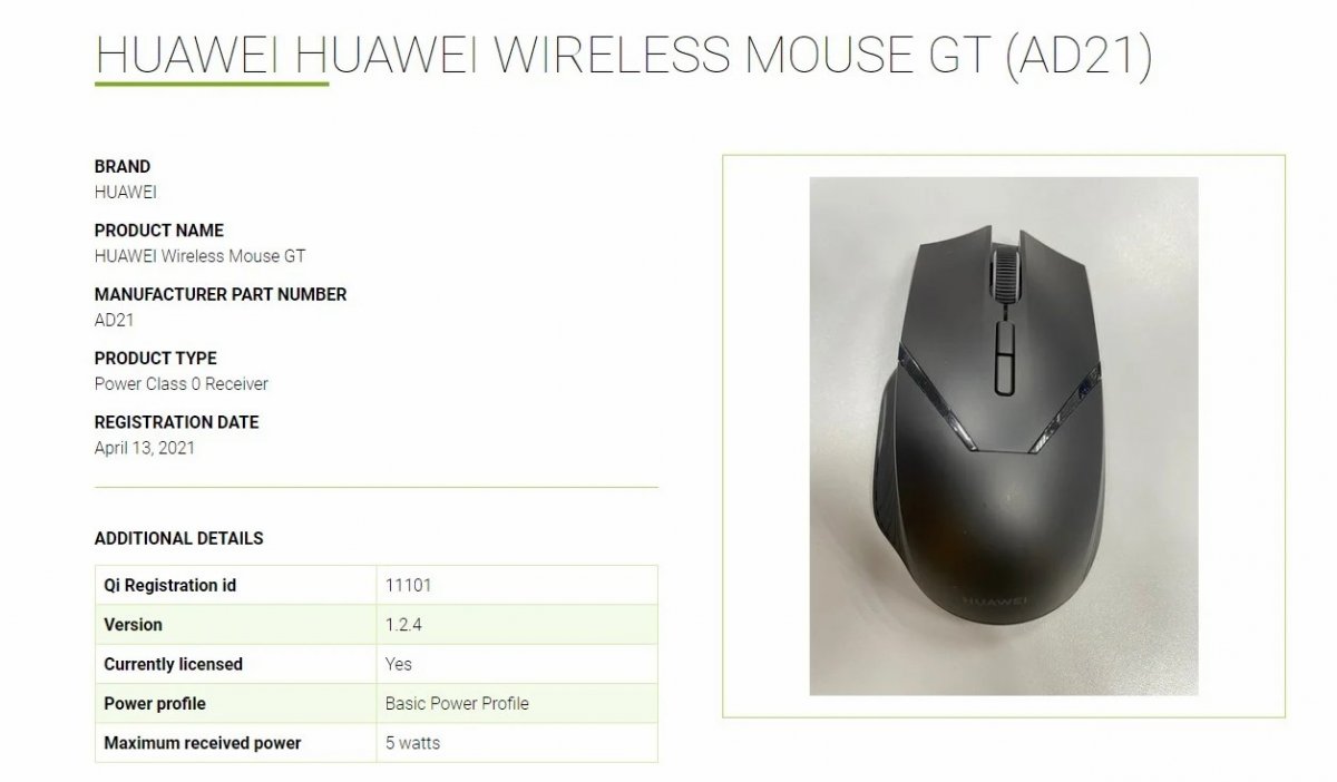 HUAWEI Wireless Mouse GT
