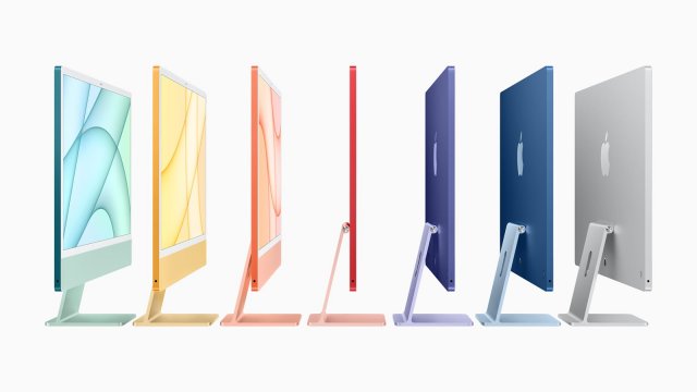 Apple เปิดตัว iMac 2021 ดีไซน์ใหม่หมด สีสันสดใส ใช้ชิป M1 และจอ Retina 4.5K