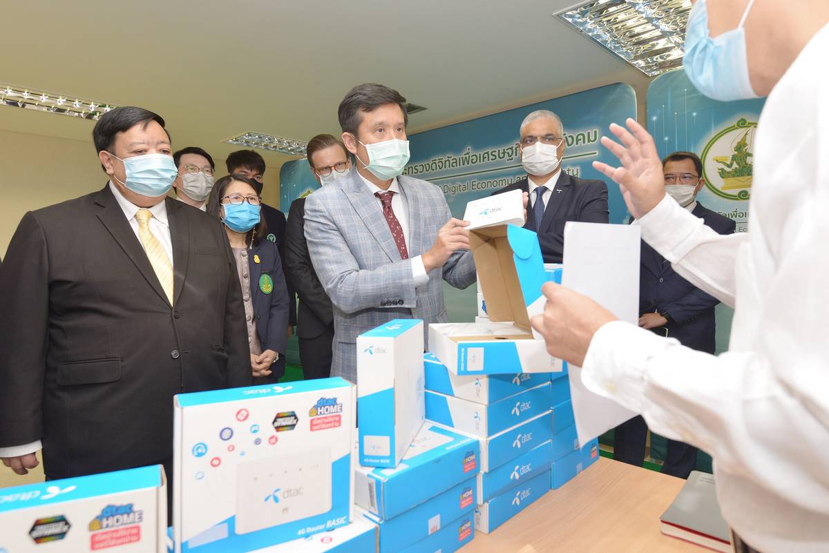 dtac, Wi-Fi, โรงพยาบาลสนาม, โควิด-19, COVID-19