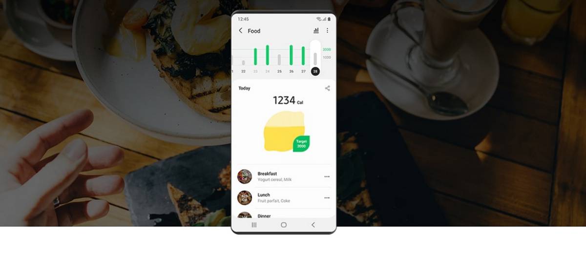 แอปพลิเคชัน Samsung Health
