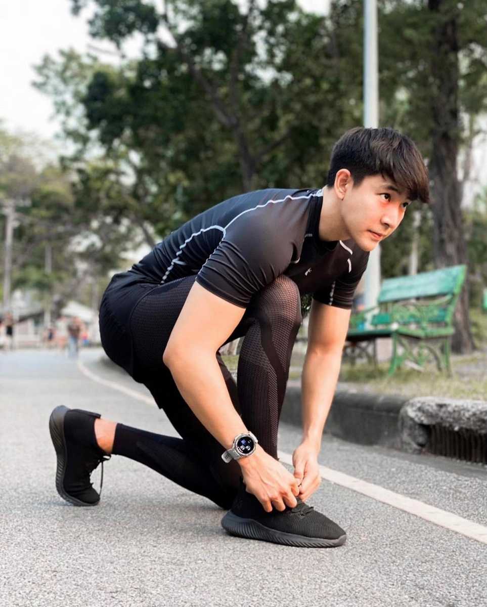 บิ๊ก ณทรรศชัย ใส่นาฬิกา Amazfit T-Rex Pro