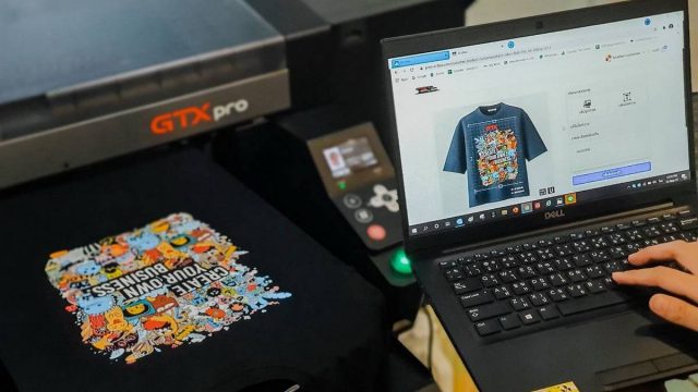 Brother GTX พัฒนาฟีเจอร์แพลตฟอร์มร้านค้าอัจฉริยะ print-it-flow.com ครั้งแรกของวงการ