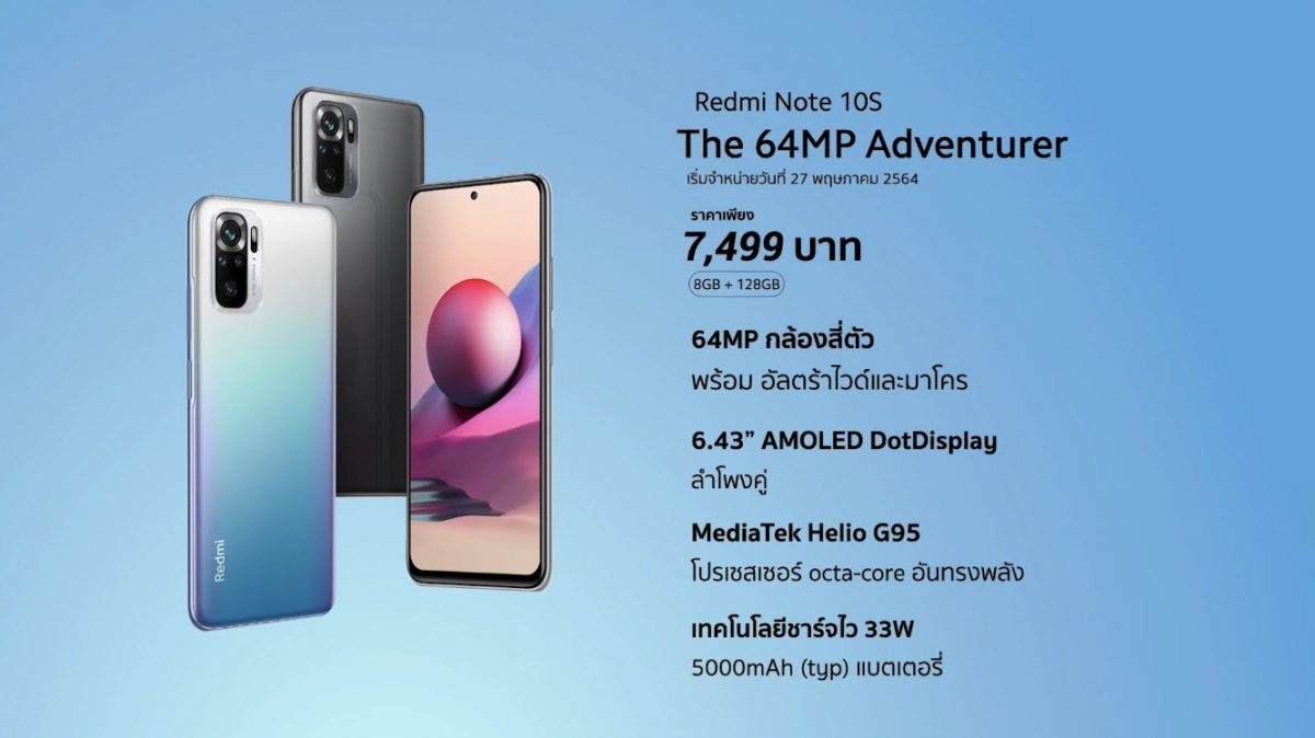 รีวิว Redmi Note 10S